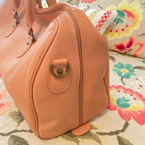 NWT I Medici Firenze Leather Duffel Bag - Picture 9 of 12